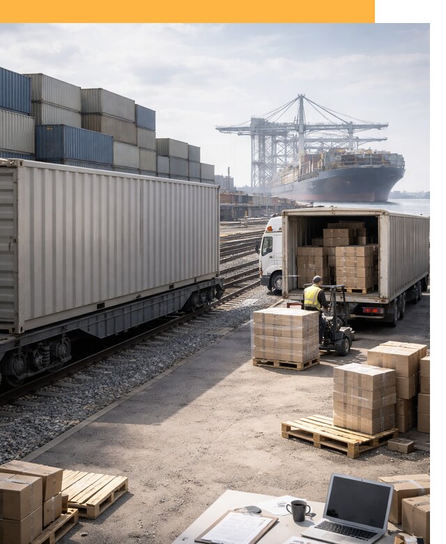 Мультимодальные перевозки грузов по миру от 45716 руб