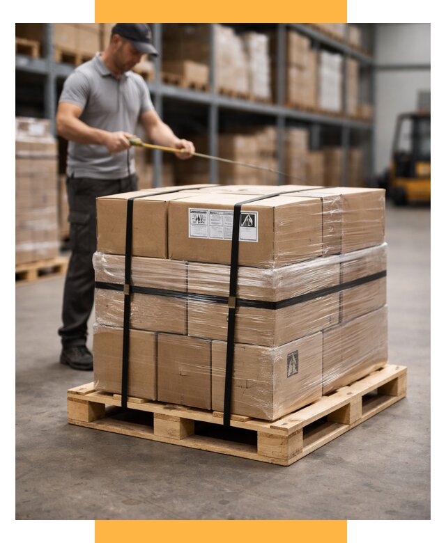 Упаковка и паллетирование грузов от 3556 р. | СетСервис-Вчг