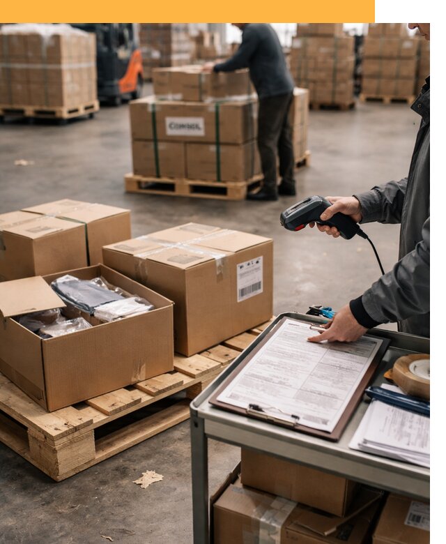 Сборные грузы из Китая: доставка, склад и таможня от 18286