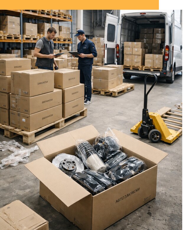 Доставка автозапчастей из Европы от 12699 руб быстро и надёжно