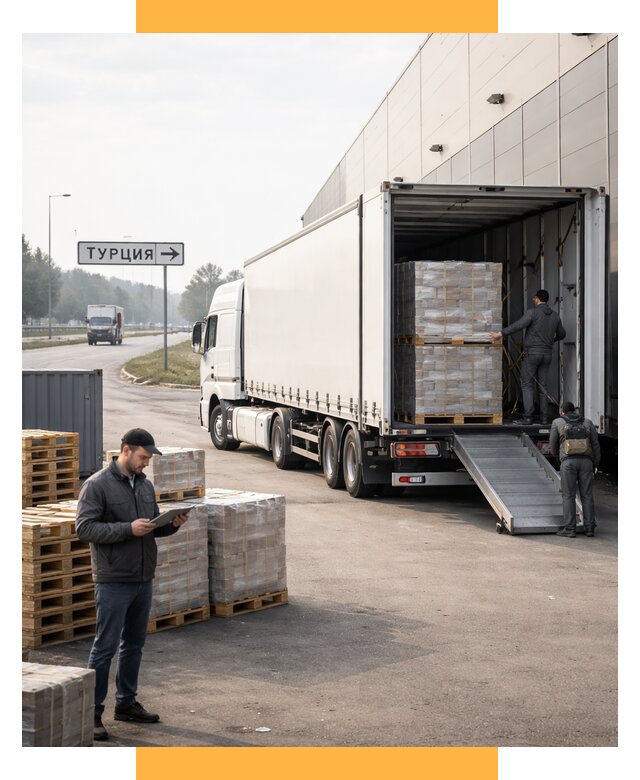 Автоперевозки и доставка фурой из Турции от 121908 р. | СетСервис-Вчг
