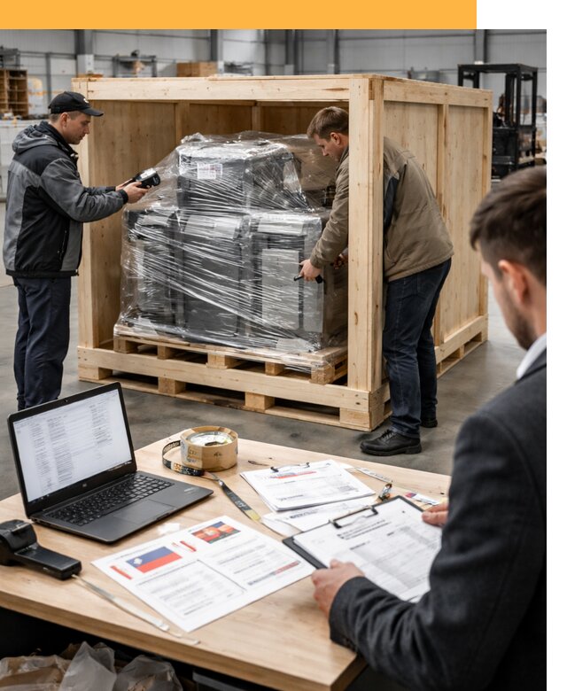 Доставка промышленного оборудования из США от 66034 руб