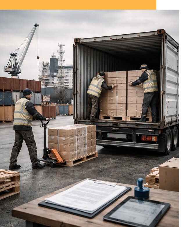 Доставка грузов из Латвии от 25398 руб, морская, авто, авиа