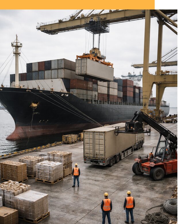 Морские перевозки из Индии: доставка FCL/LCL, таможня от 121908