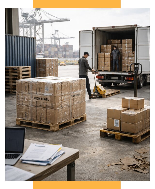 Доставка грузов из Израиля от 15239 р., логистика от СетСервис-Вчг