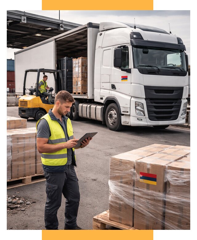 Автоперевозки из Армении от 96511 р. — услуги СетСервис-Вчг