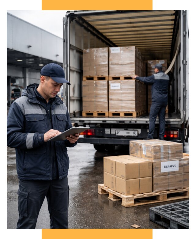 Доставка грузов из Беларуси от 15239 р. логистика СетСервис-Вчг