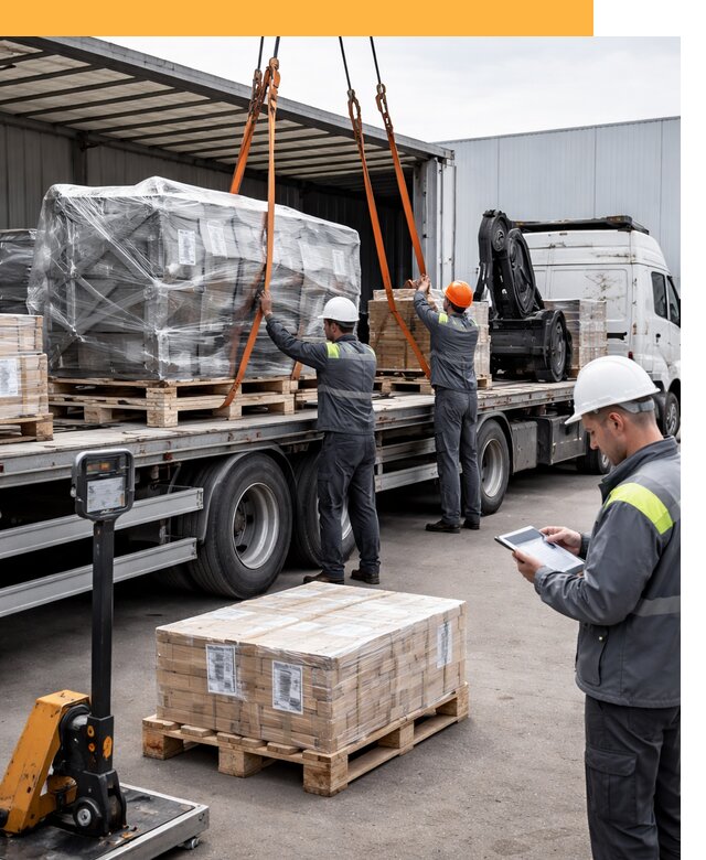 Перевозка крупного оборудования по миру от 30477 руб