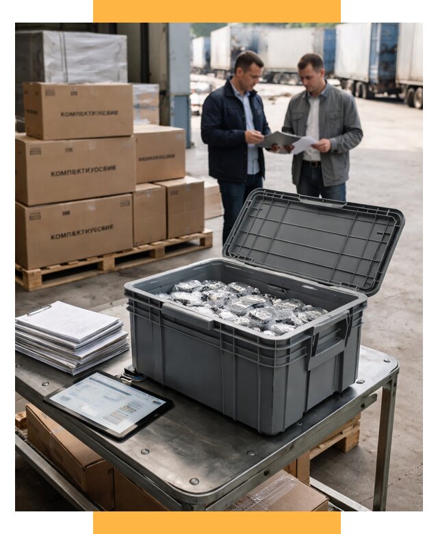 Перевозка комплектующих из Китая от 6603 р. | СетСервис-Вчг