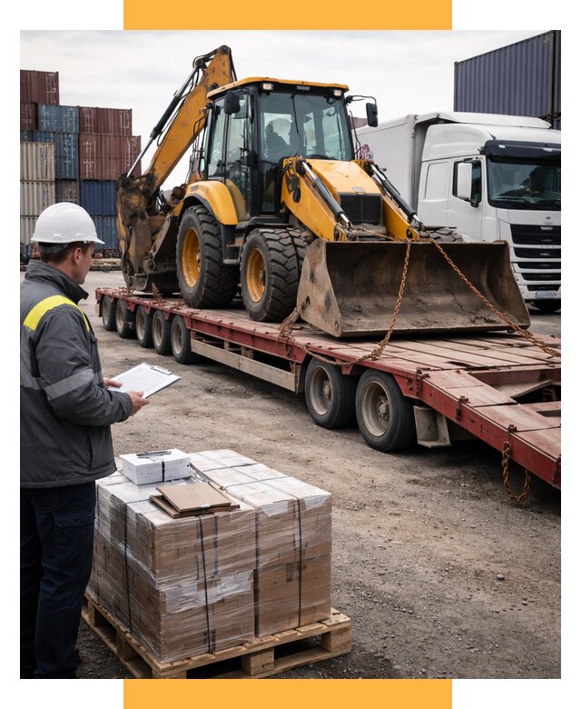 Международная перевозка спецтехники от 45716 р., СетСервис-Вчг