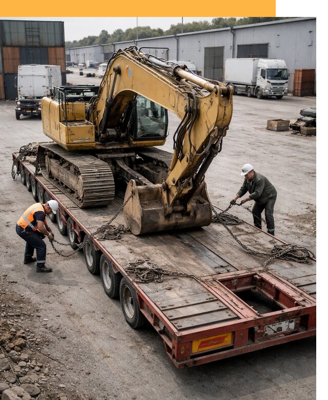 Перевозка спецтехники по России и миру от 45716 руб