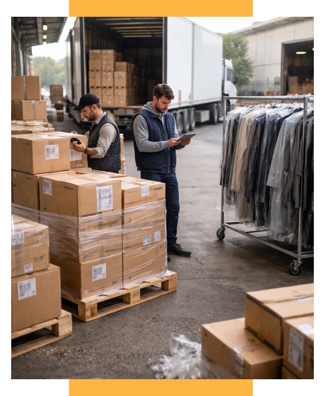 Перевозка и доставка одежды из Китая от 7619 р., СетСервис-Вчг