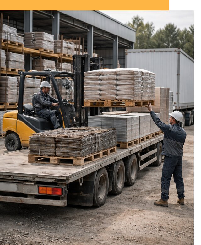 Перевозка строительных материалов по миру от 5587 руб