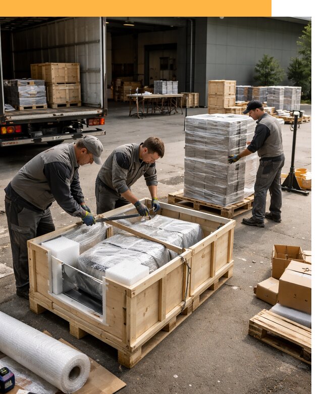 Перевозка выставочных грузов по миру от 25398 руб за м2 с таможней