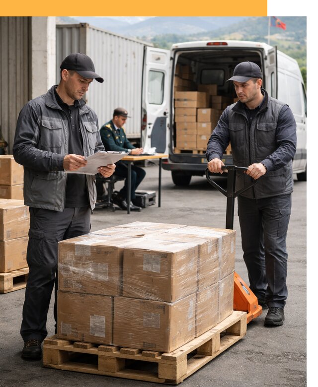 Доставка грузов через Армению, быстрая таможенная очистка от 25398