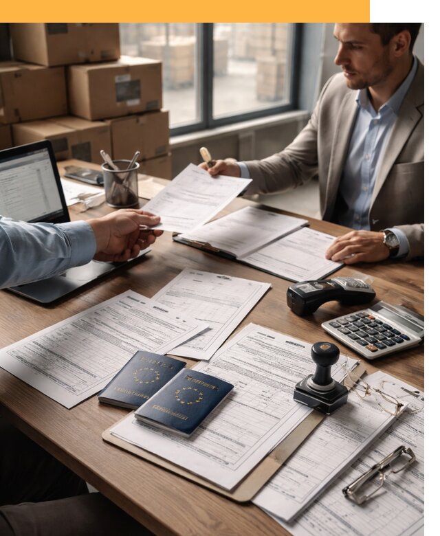 Таможенное оформление грузов из Европы от 8635 руб