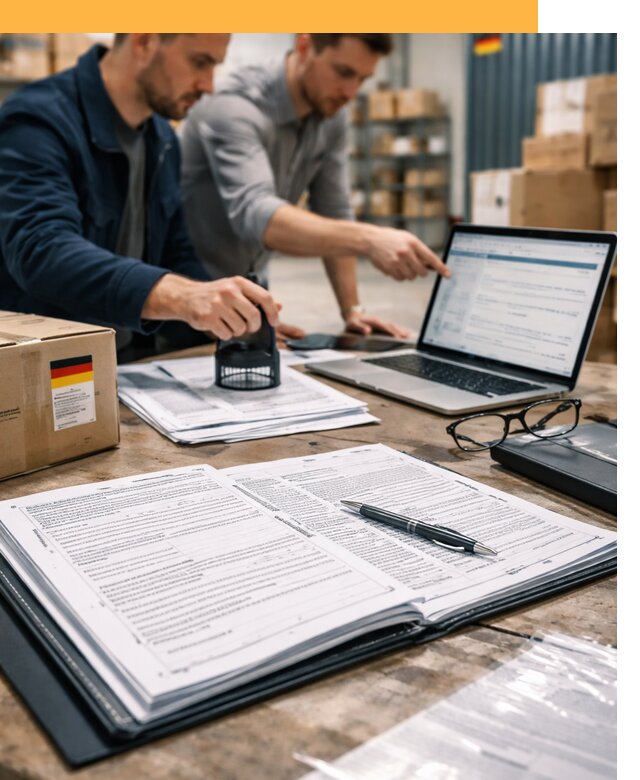 Таможенное оформление грузов из Германии от 9143 руб.