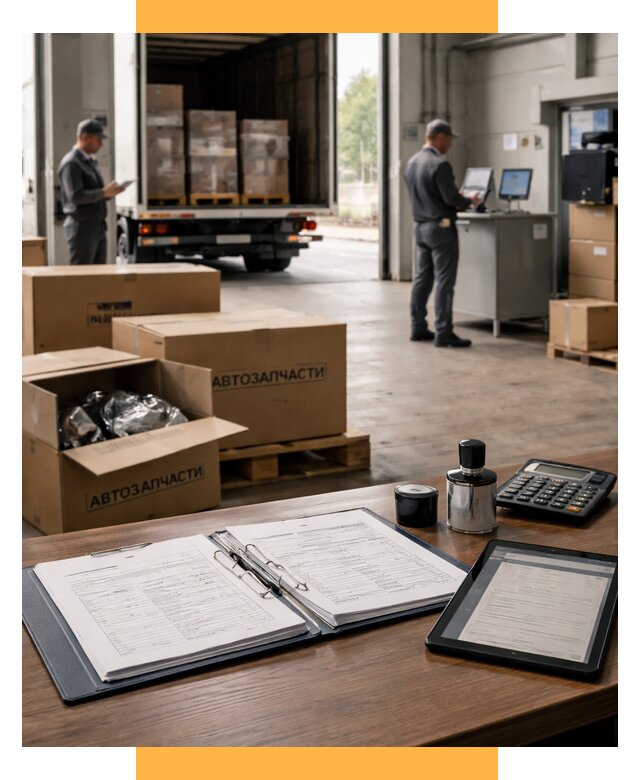 Таможенное оформление автозапчастей под ключ от 8635 р., СетСервис-Вчг