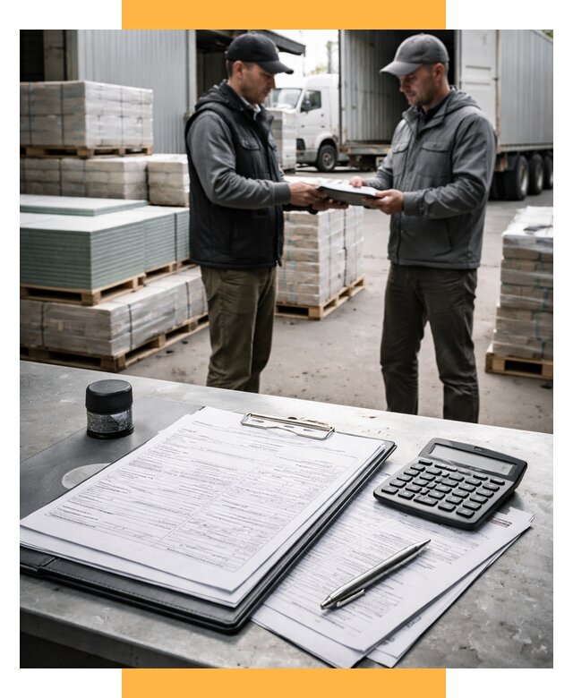 Таможенное оформление стройматериалов от 8635 р. | СетСервис-Вчг